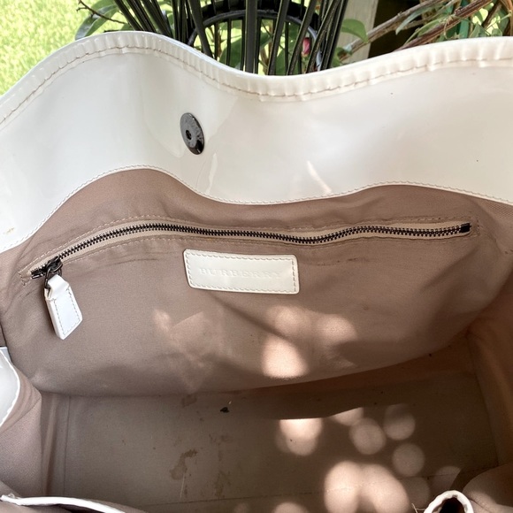 Burberry white ombré tote handbag - Picture 5 of 14